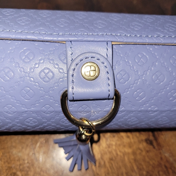 Vlando Purple Travel Jewelry Organizer with Tassel. - Picture 4 of 5